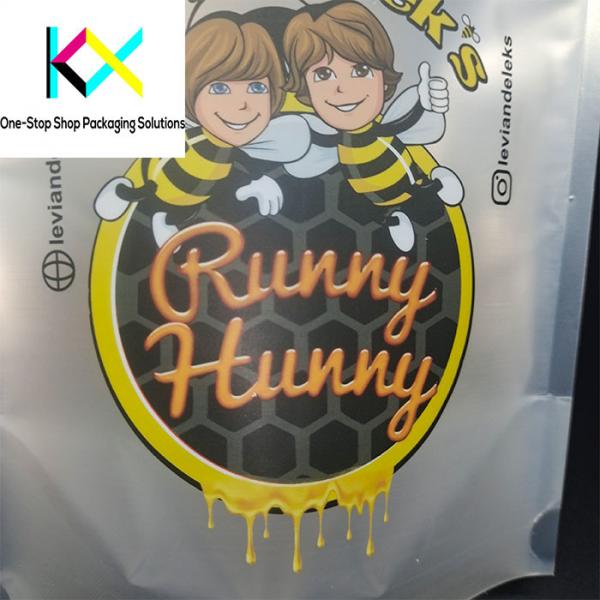 Quality CMYK Color Resealable Zipper Plastic Pouch Bags For Food Packaging 130um for sale