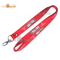 China Promotion Gift Badge Lanyard Accessories Lanyard with heat transfer printing factory