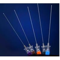 China Color Coded Disposable Anaesthesia Spinal Needle with Quincke Tip or Pencil Point Tip for sale