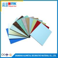 China Outdoor 4mm PVDF Aluminum Composite Panel For Wall Cladding factory