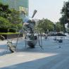 China Outdoor Stainless Steel Metal Animal Sculptures , Garden Large Animal Sculptures factory