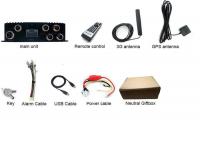 China H.264 4Ch SD GPS Vehicle 4G Mobile DVR Mobile Digital Video Recorder factory