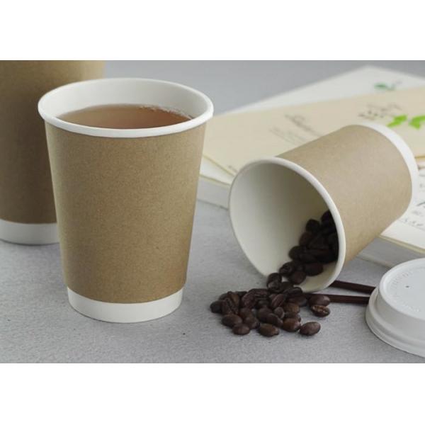 Quality Microwave And Freezer Safe Bulk Promotional Paper Coffee Cups Custom Logo Printed for sale