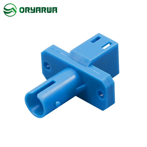Quality FTTH One Piece Type LC To ST Hybrid Fiber Adapter Ceramics Sleeve for sale