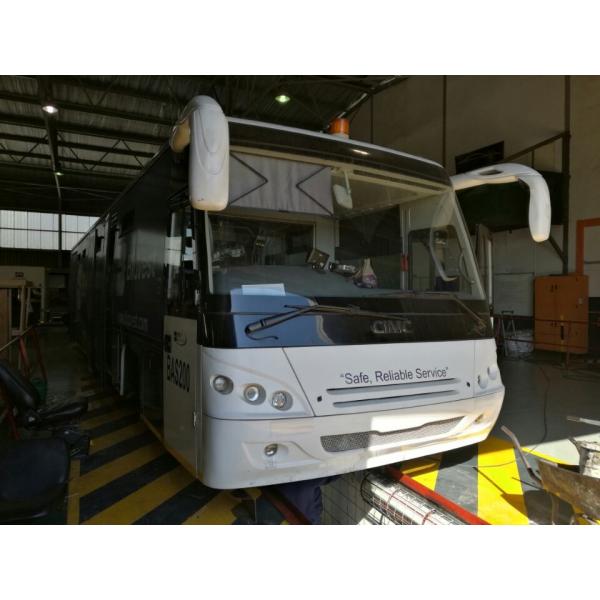 Quality Aluminum body airport transfer bus with cummins engine and thermo king air conditioner for sale