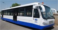 China Airport Diesel Engine Low Floor Buses With PPG Polyurethane Finishing factory