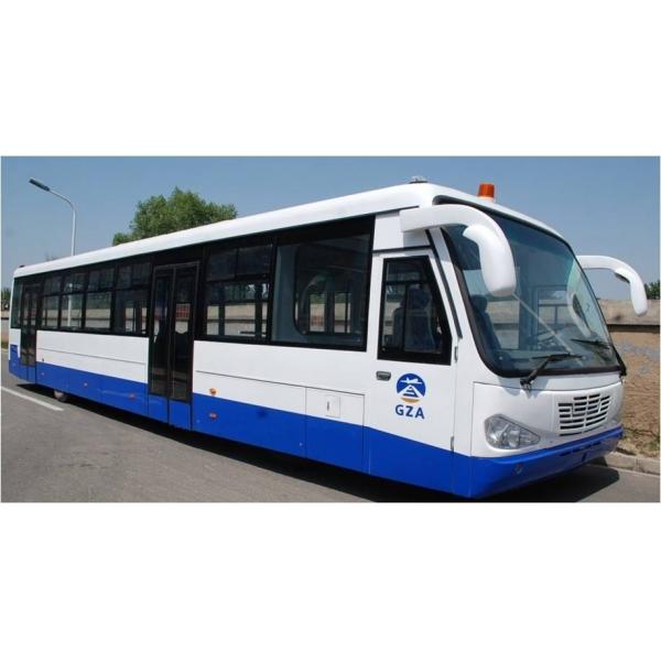Quality Airport Diesel Engine Low Floor Buses With PPG Polyurethane Finishing for sale