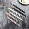 China High Quality Korea Hot Sale Resin Chopstick/Stainless Steel Chopsticks With Colors/Kitchenware factory