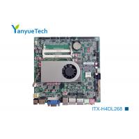 China ITX-H4DL268 Industrial Mini ITX Motherboard / Mini Itx I3 Motherboard Intel Haswell U Series factory
