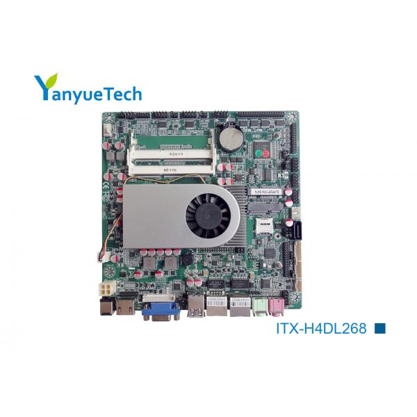 Quality ITX-H4DL268 Industrial Mini ITX Motherboard / Mini Itx I3 Motherboard Intel Haswell U Series for sale