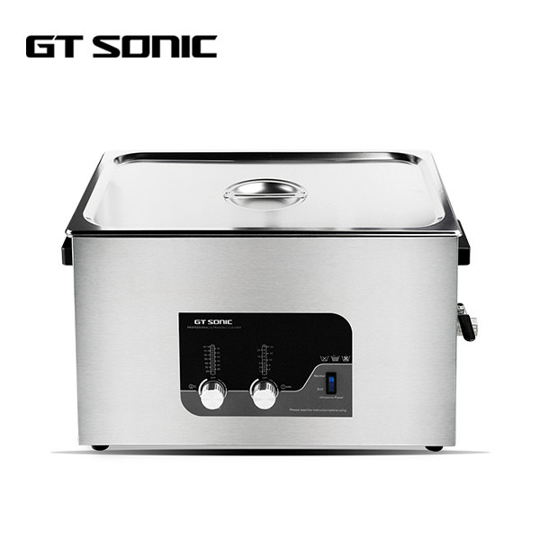 Quality High Effiency Medical Ultrasonic Cleaner , Square SONIC Ultrasonic Cleaner 27L for sale