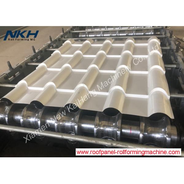 Quality 0.4mm 0.5mm 0.6mm Bamboo Tile Roof Roll Forming Machine for sale