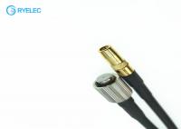 China M10x0.75 Connector RF Cable Assemblies Female To Straight Golden Plated Smb Female Pigtail Coaxial Cable factory