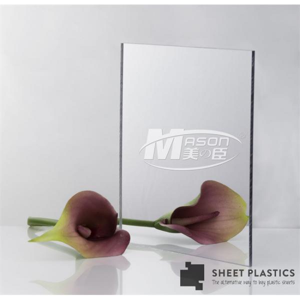 Quality 3mm 1220x1830mm Mirror Acrylic Sheet For Advertising for sale