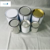 Quality 500ml Round Chemical 250ml Empty Paint Tins 0.23mm Thickness for sale