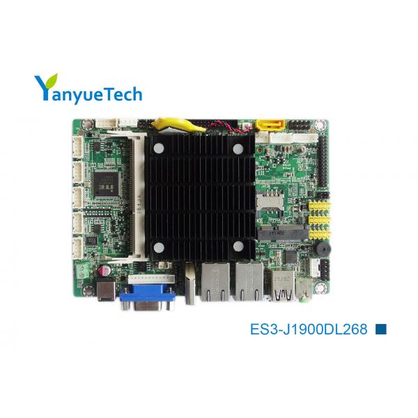 Quality ES3-J1900DL268​ 3.5" Motherboard Soldered Onboard Intel® J1900 CPU 2LAN 6COM for sale