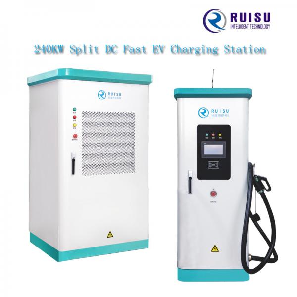 Quality Split Air Cooling Fast EV Charger , 240kw 45Hz DC Electric Vehicles Charging Station for sale