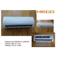 China 24000Btu 2TR Wall Mounted Chilled Water Fan Coil Unit 800CFM 7.2kw Cooling Capacity factory