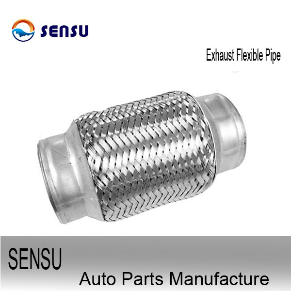 Quality rustproof 45mm Flexible Exhaust Pipe Wire braid Flexible Automotive Exhaust Pipe for sale