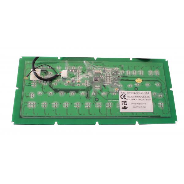 Quality IP65 EMC silicone industrial keyboard used for ruggedized computer for sale
