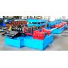 China Automatic Highway Guardrail Roll Forming Machine With 10 Ton Hydraulic De-Coiler factory