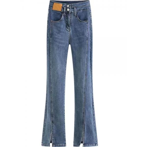 Quality Fashion High Elasticity Jeans Women Stretch Denim Pants Slim Fit Trend Jeans 43 for sale