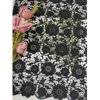 China Crochet Chemical Floral Embroidery Heavyweight Lace Fabric factory