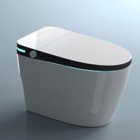 China Tesia Modern  Inodoro Ceramic Sensor Sanitary Ware Automatic Wc Floor Mounted Smart Toilet For Sale factory