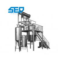 China Herb Extraction Machines Chinese Herbal Solvent Recovery Extractor With Multi Functional factory