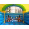 China 5x4 mts outdoor Let's party kids inflatable bouncy castle made with 610g/m2 pvc tarpaulin factory