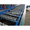 China Floor Galvanized Steel Decking Panel Roll Forming Machine PLC Control System factory