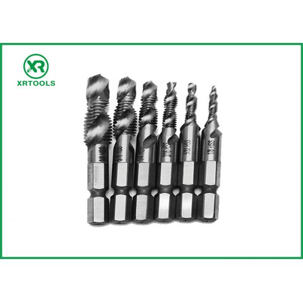 Quality HSS Combination Drill And Tap Set For Machine With Fully Ground Process for sale
