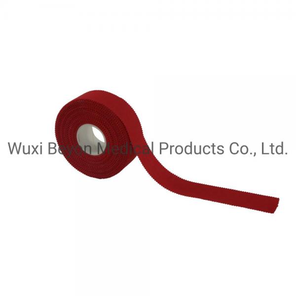 Quality Colored Red Athletic Tape Cotton Adhesive Trainers Athlete Athletic Sports Tape for sale