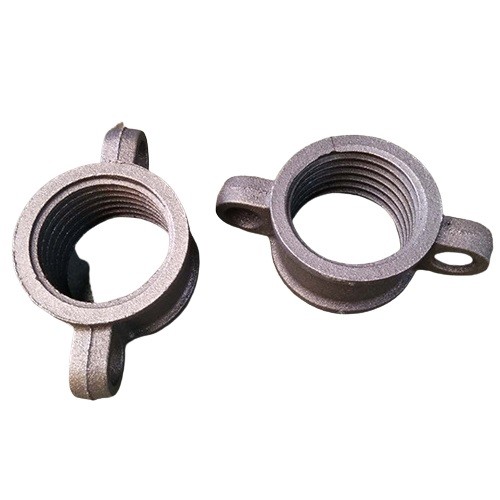Quality QT450 Iron Casting Parts Ductile Cast Iron Nut For Building Or Construction for sale