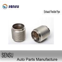 China Vibration Absorb 3 Inch Stainless Steel Exhaust Flex Pipe SS202  Wire Braid factory