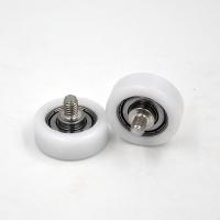 Quality Waterproof POM Bearings White Plastic Roller Bearings For Sliding System for sale