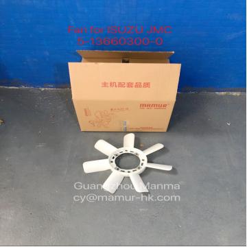 Quality 1308150BB ISUZU Engine Parts Fan For ISUZU 4JB1 JMC 1030 5-13660300-0 for sale