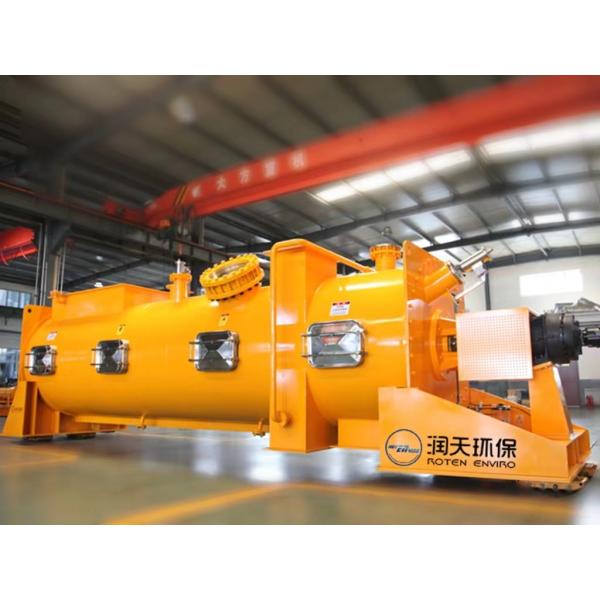 Quality Anti Winding Solid Waste Mixer Machine Leakproof Practical RHHQ10 for sale