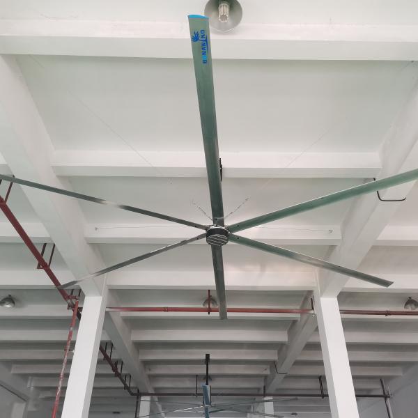 Quality 420000m3/H Air Flow 24ft Industrial Ceiling Fan For Enhanced Cooling for sale
