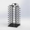 China Sunglasses Eyewear Metal Counter Display Stands With Rotated Base factory