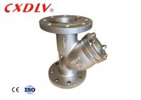China Carbon Steel Flanged Ends Y Strainer Valve With Mesh 80 PN16 RF factory