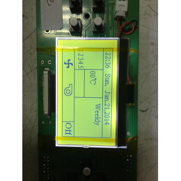 Quality UC1698 Driver Dot Matrix Lcd For Fireplace RYG180100A Wide Operation for sale