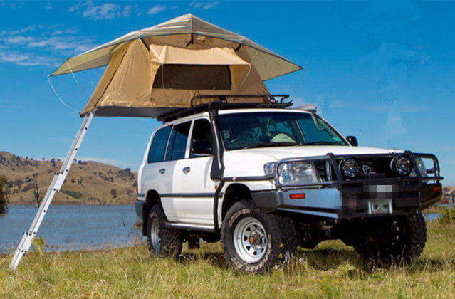 china Easy On 4x4 Roof Top Tent Stainless Steel Pole Material For 2 Person