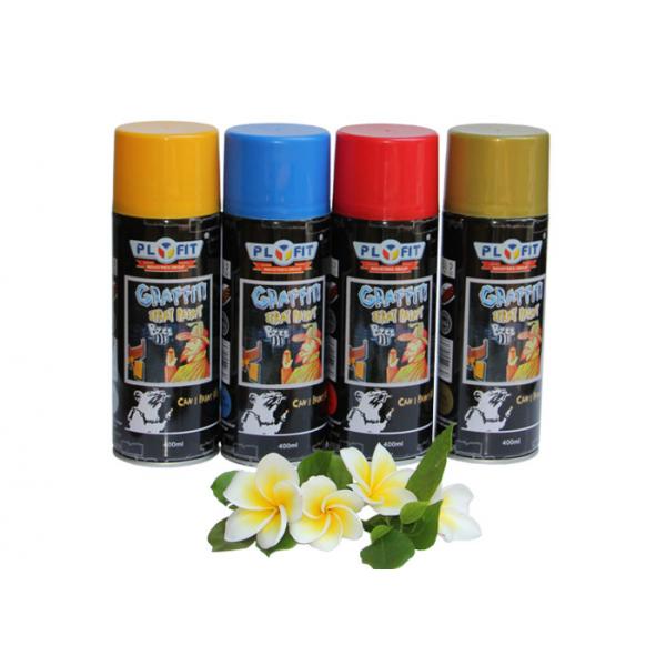 Quality Aerosol Fluorescent Graffiti Spray Paint High Gloss 400ml For Wall Painting for sale