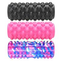 Quality Fitness Gym Hollow Yoga Roller , Muscle Massage Roller Yoga Block Sport Tool for sale