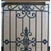 Quality 20mm Front Door Inserts Wrought Iron Glass For Door Decoration for sale