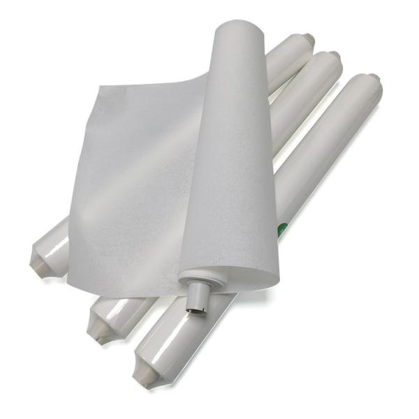 Quality 55% Woodpulp +45% Polyester Non-Woven SMT Stencil Cleanroom Wiper Roll for sale