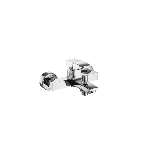 Quality Contemporary Wall Mounted Shower Mixer Taps Brass Material T2041 for sale