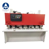 Quality NC Small Sheet Metal Guillotine MD11 Controller Shear Metal Cutting Machine 6mm for sale