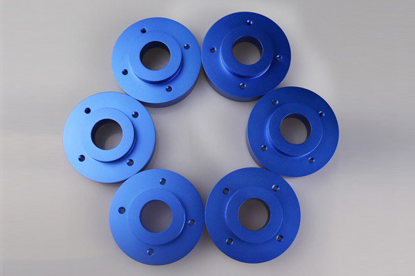 Quality Metal Aluminum Prototype CNC Machining Turning Lathe Blue Anodized for sale